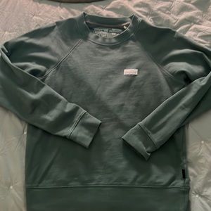 Patagonia women’s pastelP6 organic cotton crew sweatshirt, size small, green